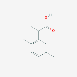 molecular formula C11H14O2 B13061571 2-(2,5-dimethylphenyl)propanoic Acid CAS No. 18288-28-3