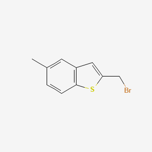 molecular formula C10H9BrS B1306171 2-(Bromomethyl)-5-methyl-1-benzothiophene CAS No. 690632-71-4