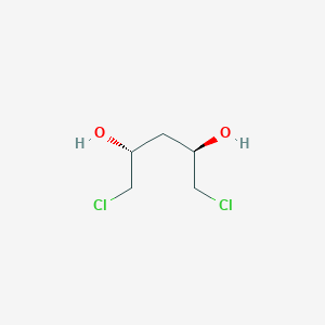 molecular formula C5H10Cl2O2 B13062070 2,4-Pentanediol, 1,5-dichloro-, (2r,4r)- 