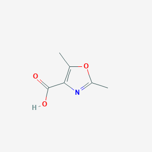 molecular formula C6H7NO3 B1306213 2,5-二甲基-1,3-噁唑-4-羧酸 CAS No. 23000-14-8