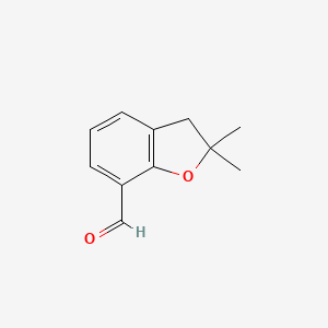 2,2-Dimethyl-2,3-dihydro-1-benzofuran-7-carbaldehyde