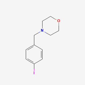 molecular formula C11H14INO B1306218 4-(4-Iodobenzyl)morpholine CAS No. 299159-27-6