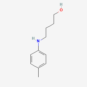 molecular formula C11H17NO B1306231 4-[(4-Methylphenyl)amino]butan-1-ol CAS No. 356086-86-7