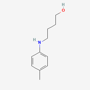 4-[(4-Methylphenyl)amino]butan-1-ol