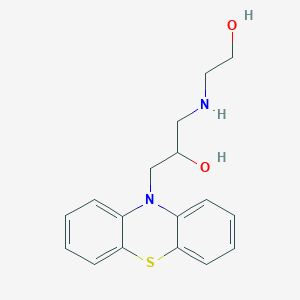 1-(2-Hydroxy-ethylamino)-3-phenothiazin-10-yl-propan-2-ol