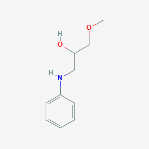 1-Methoxy-3-phenylamino-propan-2-ol