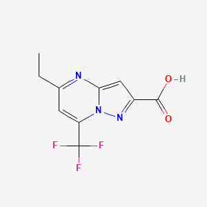 5-Ethyl-7-trifluoromethyl-pyrazolo[1,5-a]pyrimidine-2-carboxylic acid