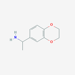 1-(2,3-Dihydro-1,4-benzodioxin-6-yl)ethanamine