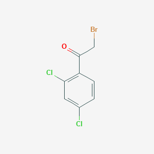 molecular formula C8H5BrCl2O B130626 2-Bromo-2',4'-dichloroacetophenone CAS No. 2631-72-3
