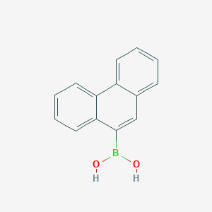 molecular formula C14H11BO2 B130628 9-Phenanthreneboronic Acid CAS No. 68572-87-2