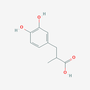 3-(3,4-Dihydroxyphenyl)-2-methylpropanoic acid