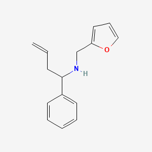 Furan-2-ylmethyl-(1-phenyl-but-3-enyl)-amine