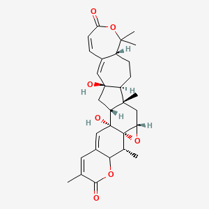 molecular formula C30H36O7 B13063137 KadcoccilactoneO 