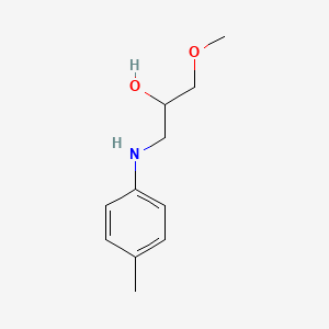 molecular formula C11H17NO2 B1306348 1-Methoxy-3-p-tolylamino-propan-2-ol CAS No. 188882-20-4