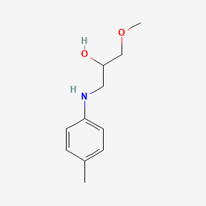 1-Methoxy-3-p-tolylamino-propan-2-ol