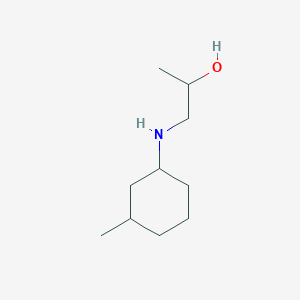 molecular formula C10H21NO B1306350 1-(3-Methyl-cyclohexylamino)-propan-2-ol CAS No. 1005032-95-0