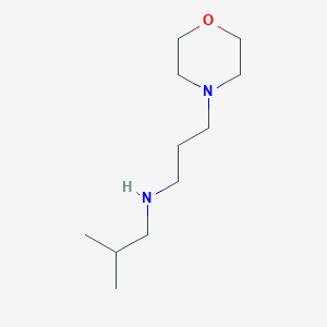 molecular formula C11H24N2O B1306352 Isobutyl-(3-morpholin-4-yl-propyl)-amine CAS No. 626208-01-3