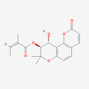 molecular formula C19H20O6 B13063694 Praeruptorin F 