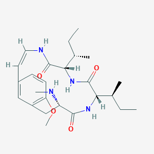 molecular formula C25H38N4O4 B13063753 AbyssenineB 