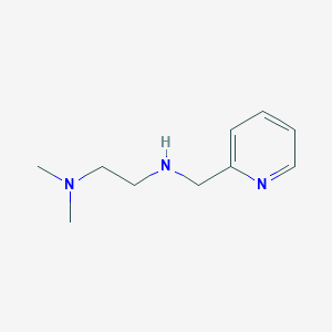 molecular formula C10H17N3 B1306385 N,N-二甲基-N'-吡啶-2-基甲基-乙烷-1,2-二胺 CAS No. 133280-80-5