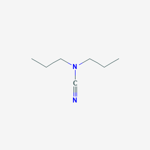 molecular formula C7H14N2 B13063960 Cyanodipropylamine 