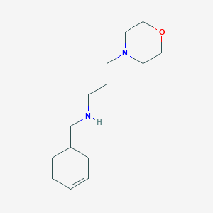 molecular formula C14H26N2O B1306398 Cyclohex-3-enylmethyl-(3-morpholin-4-yl-propyl)-amine CAS No. 436096-92-3