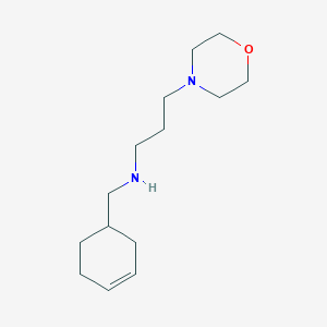 Cyclohex-3-enylmethyl-(3-morpholin-4-yl-propyl)-amine