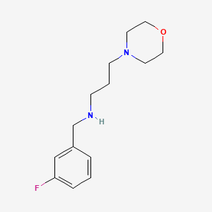 (3-Fluoro-benzyl)-(3-morpholin-4-yl-propyl)-amine