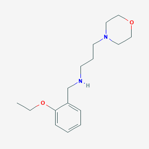 molecular formula C16H26N2O2 B1306400 (2-Ethoxy-benzyl)-(3-morpholin-4-yl-propyl)-amine CAS No. 626208-42-2