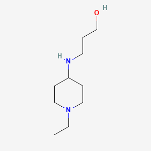 3-(1-Ethyl-piperidin-4-ylamino)-propan-1-ol