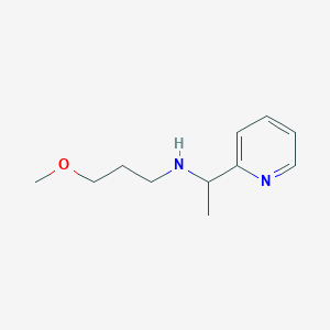 molecular formula C11H18N2O B1306420 (3-甲氧基-丙基)-(1-吡啶-2-基-乙基)-胺 CAS No. 626214-26-4