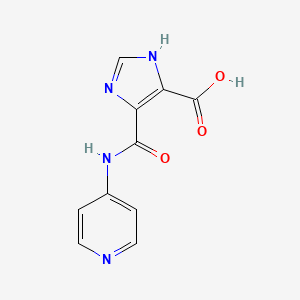 5-(Pyridin-4-ylcarbamoyl)-3H-imidazole-4-carboxylic acid
