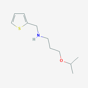 (3-Isopropoxy-propyl)-thiophen-2-ylmethyl-amine