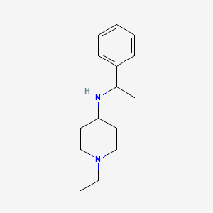 (1-Ethyl-piperidin-4-yl)-(1-phenyl-ethyl)-amine