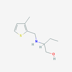 molecular formula C10H17NOS B1306485 2-[(3-甲基噻吩-2-基甲基)-氨基]-丁醇 CAS No. 869943-05-5