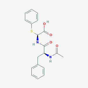 molecular formula C19H20N2O4S B013065 Ac-Phe-Thiaphe-OH CAS No. 108906-59-8