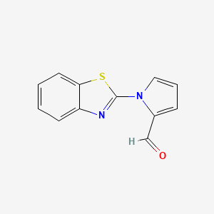 1-Benzothiazol-2-yl-1H-pyrrole-2-carbaldehyde