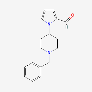 1-(1-Benzylpiperidin-4-yl)-1H-pyrrole-2-carbaldehyde