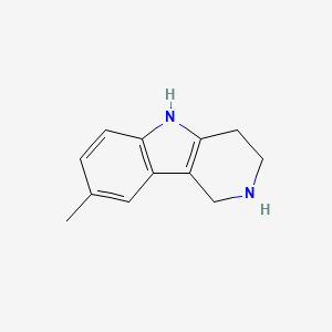 molecular formula C12H14N2 B1306537 8-Methyl-2,3,4,5-tetrahydro-1H-pyrido[4,3-b]indole CAS No. 64172-41-4