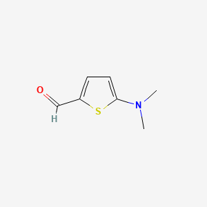 molecular formula C7H9NOS B1306551 5-(Dimethylamino)thiophene-2-carbaldehyde CAS No. 24372-46-1
