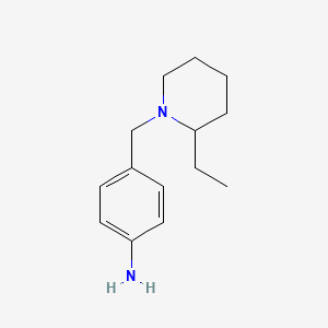 4-(2-Ethyl-piperidin-1-ylmethyl)-phenylamine