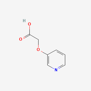 molecular formula C7H7NO3 B1306564 (Pyridin-3-yloxy)-acetic acid CAS No. 86649-57-2