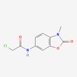 2-Chloro-N-(3-methyl-2-oxo-2,3-dihydro-benzooxazol-6-yl)-acetamide