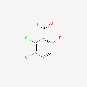 molecular formula C7H3Cl2FO B1306592 2,3-Dichloro-6-fluorobenzaldehyde CAS No. 95399-95-4