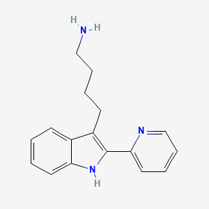 4-(2-Pyridin-2-yl-1H-indol-3-yl)-butylamine