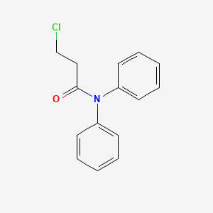 B1306614 3-chloro-N,N-diphenylpropanamide CAS No. 26064-89-1