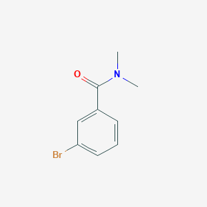 molecular formula C9H10BrNO B1306619 3-bromo-N,N-dimethylbenzamide CAS No. 24167-51-9