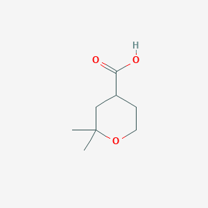 2,2-dimethyltetrahydro-2H-pyran-4-carboxylic acid