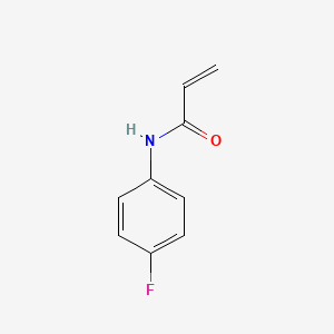 molecular formula C9H8FNO B1306713 N-(4-fluorophenyl)prop-2-enamide CAS No. 60252-77-9