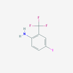 molecular formula C7H5F3IN B1306715 2-Amino-5-iodobenzotrifluoride CAS No. 97760-97-9